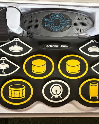 Batteria elettronica flessibile in silicone