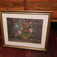 Quadro Renzo Del Greco - Vaso di fiori 