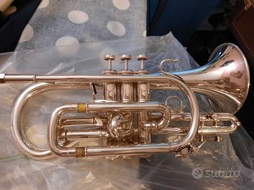 CORNETTA Sib Bach Stradivarius 184 ML Silver