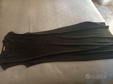 Abito grigio maglina di viscosa Stefanel