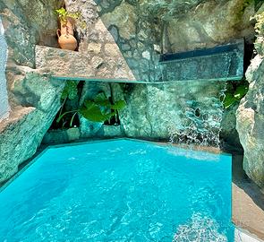 Villa Piscina Jacuzzi Rooftop Ischia Forio