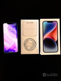 Iphone 14 blu 128 gb