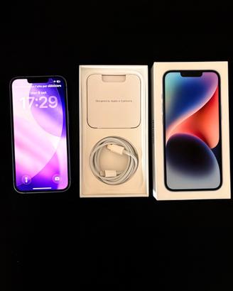 Iphone 14 blu 128 gb