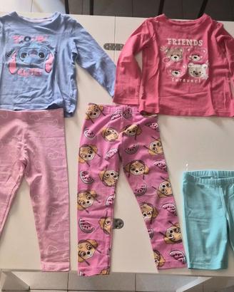 15 VESTITI BAMBINA DA 4 A 5 ANNI