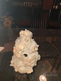 sculpture vintage  bois organique noueux 