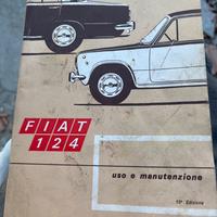Uso e manutenzione fiat 124