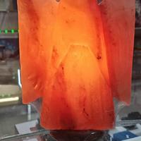 Lampada di sale himalayano origialanle - Luce cald