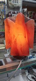 Lampada di sale himalayano origialanle - Luce cald