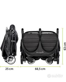 Passeggino doppio Baby Jogger City Tour 2 Double