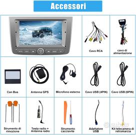 autoradio schermo carplay per Alfa Mito