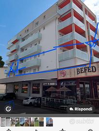 Trilocale arredato di cucina