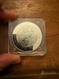 Kookaburra 2 oz 1992 2 dollars