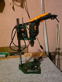 Trapano su supporto a colonna Parkside Axel