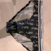 slip blu uomo dolce e gabbana taglia 4 cavalluccio