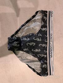 slip blu uomo dolce e gabbana taglia 4 cavalluccio