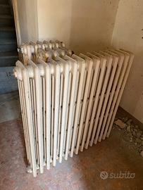 12 radiatori antichi in ghisa