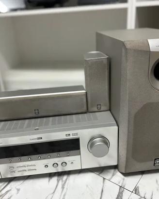 Impianto home theatre yamaha sintoamplificatore