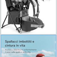Zaino da trekking porta bimbo