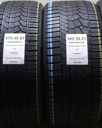 4 GOMME 275 40 21/305 35 21 CONTINENTAL INV RIF390