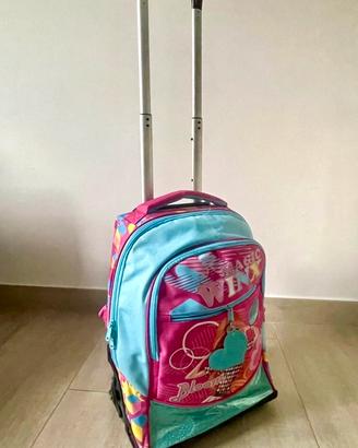 Zaino Trolley Scuola Winx