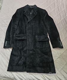 GUCCI cappotto in pregiato pelo di Lama e Lana