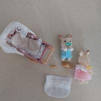 Sylvanian families set "carrozzina"