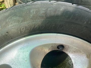 4 cerchi in lega R15 Alfa Romeo