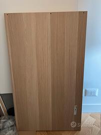 X4 Ikea Komplement ripiano effetto rovere 75x58