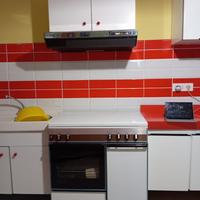 Cucina a gas con cappa