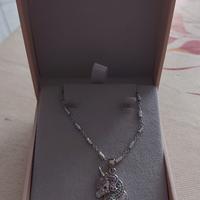 Collana con pendente Unicorno
