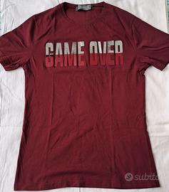 Maglietta ZUIKI T-Shirt Uomo Game Over Bordeaux L