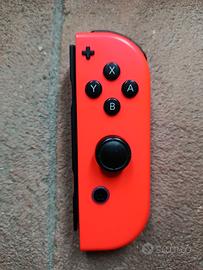 Joy-con destro Nintendo switch rosso neon ORIGINAL