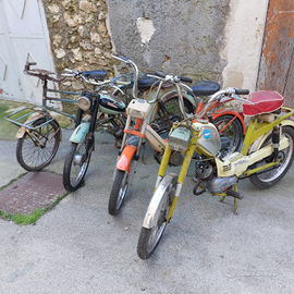 MOTO D'EPOCA E BICICLETTA CONSERVATE no vespa