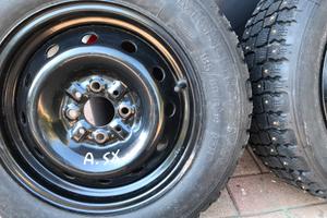 Coppia Pneumatici Invernali Chiodati Michelin