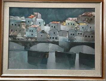 Lido Bettarini  "Firenze - Ponte Vecchio"