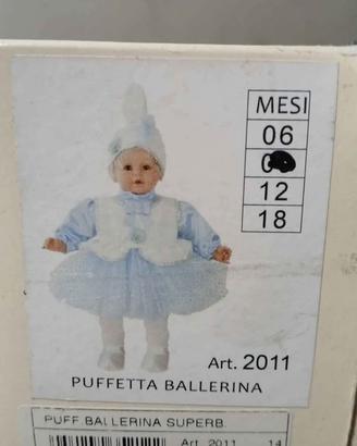Vestito carnevale pugfetta ballerina