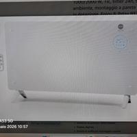 Termoconvettore in vetro temperato