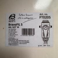 filtro acquabrevetti FT020S Nuovo attacco 3/4