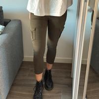 Jeans skinny a vita bassa Bershka – taglia 44 ITA