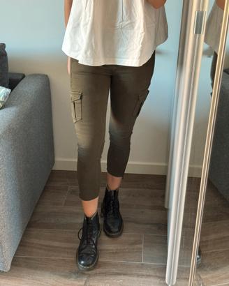 Jeans skinny a vita bassa Bershka – taglia 44 ITA
