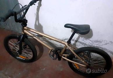 Bici BMX BTwin WPE, colore bronzo/oro