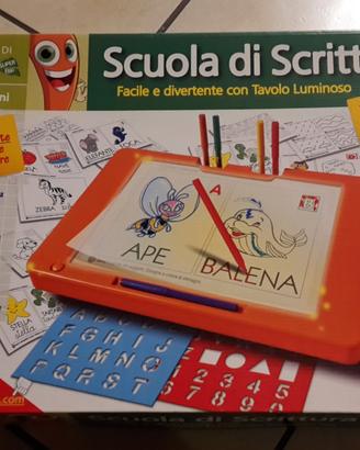 Gioco "Scuola di scrittura"