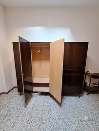 Armadio in legno composto da 2moduli 150x200cm Cad