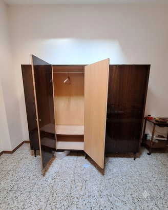 Armadio in legno composto da 2moduli 150x200cm Cad
