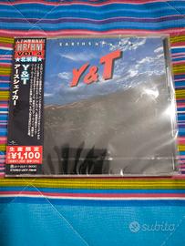Y&T earthshaker Japan CD nuovo 