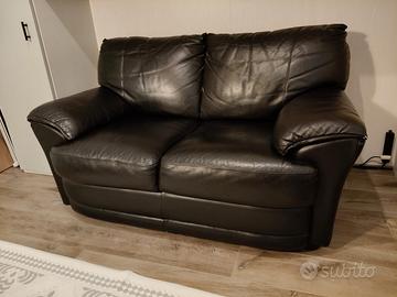 Divano 2 posti DONDI SALOTTI - Vera Pelle Karibù 