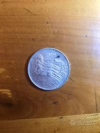 Set di 3 monete d'argento da 500 lire del 1961