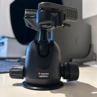 Testa a sfera con sgabcio rapido Manfrotto 496rc2