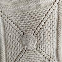  copriletto matrimoniale  cotone fatto a mano