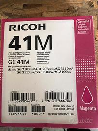 Cartuccia per stampante ricoh 41 m
